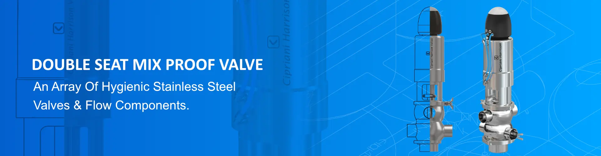 Double Seat Mix Proof Valve