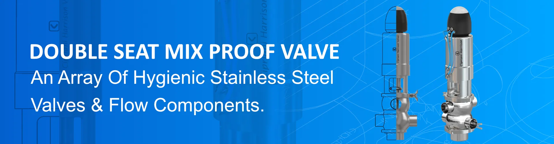 Double Seat Mix Proof Valve